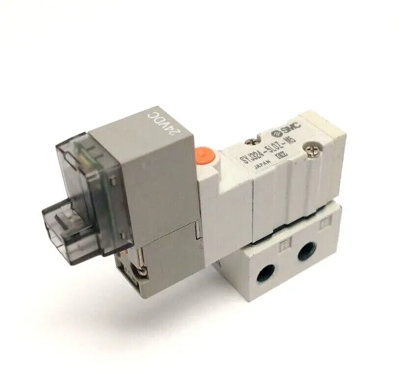 SYJ324-5LOZ-M5 | SMC  3-Port 2-Position Solenoid Valve M5 Base Mounted 24VDC - New Other