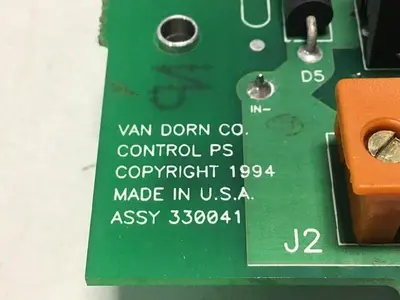 USED VAN DORN PC330-041