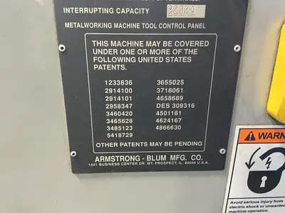 Used ARMSTRONGBLUM MFG. CO. / MARVEL F2150PC Vertical Band Saws Ohio US | HGR 24 #1518319