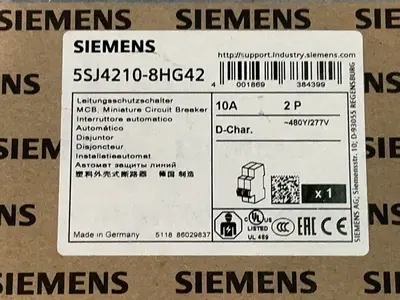 Used SIEMENS 5SJ42108HG42 Circuit Breakers Ohio US | HGR 24 #1357408