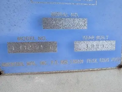 USED 1993 AMERCOOL 1F12911