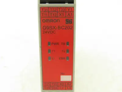 Omron G9SX-BC202-RT Flexible Safety Unit 24VDC 0.8A Lot of 4