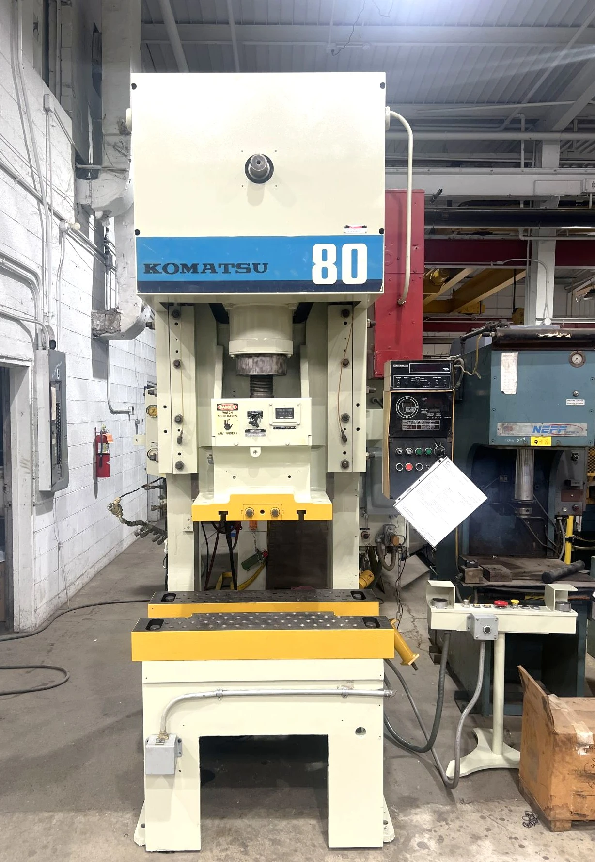 USED 1986 KOMATSU PRESSES KOMATSU OBS80-3 PRESS