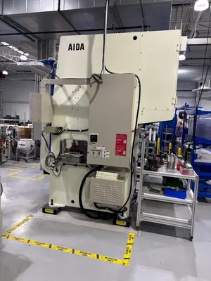 88 TON AIDA MODEL #DSF-N1-800 GAP FRAME PRESS: YOBRO #25102