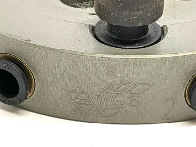 USED EMI SENVEX WGS 501 EOAT SIDE QUICK CHANGER 90MM