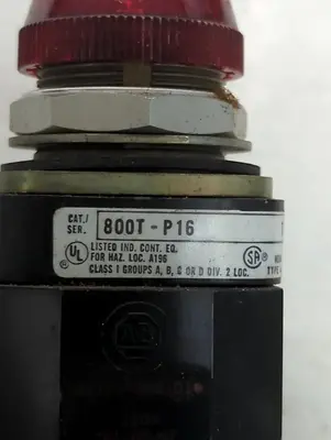 Used ALLEN-BRADLEY 800T-P16 Lighting Ohio US | Surplus Asset Holdings #1550423