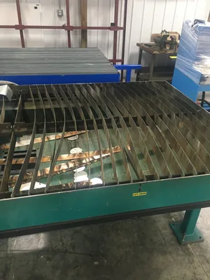Used Lockformer Vulcan Plus Plasma Table 5’x10’