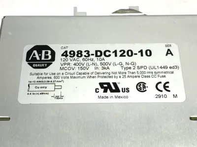 USED ALLEN-BRADLEY 4983-DC120-10