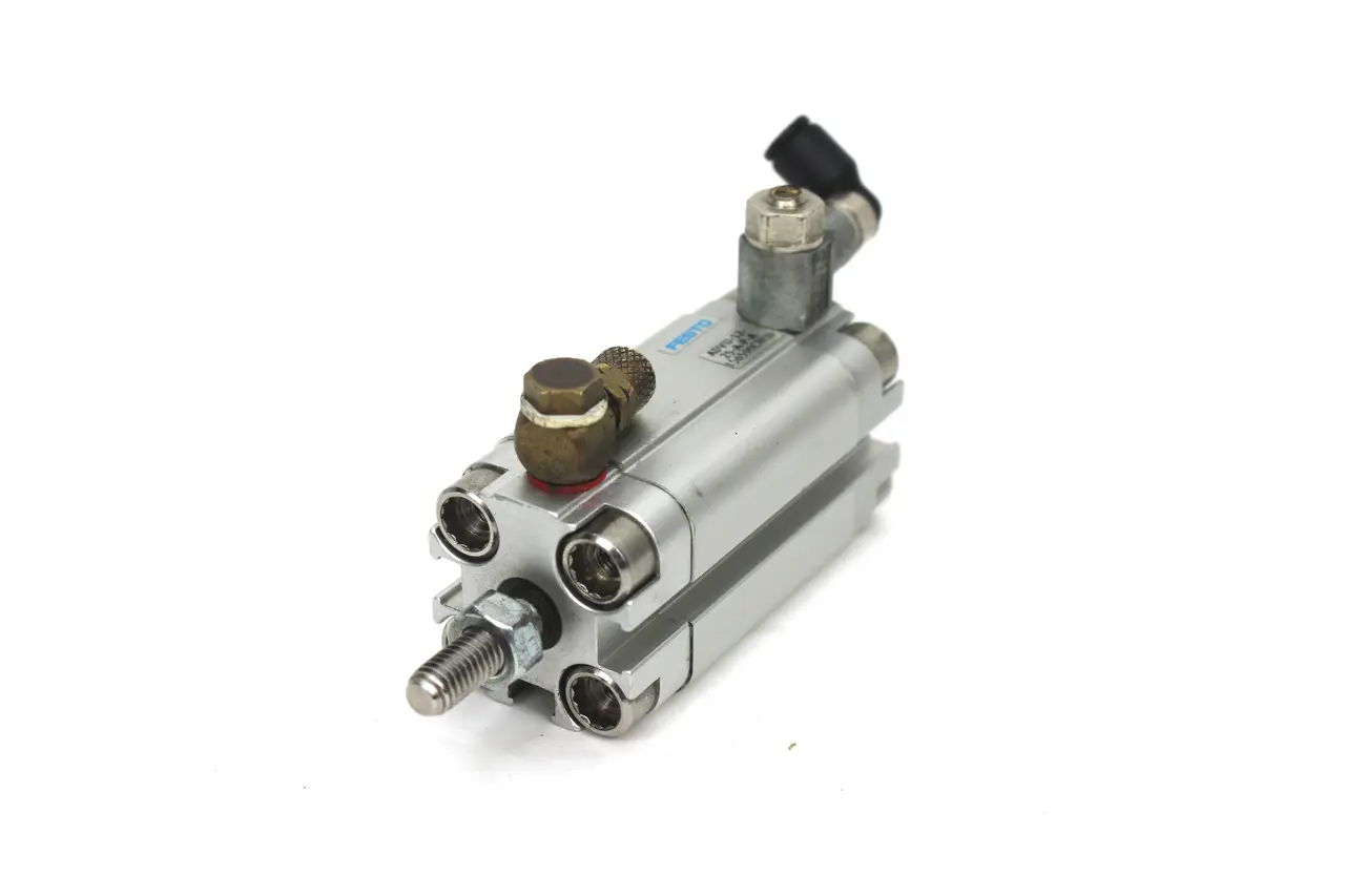 Festo ADVU-12-25-A-P-A Compact Pneumatic Cylinder, 12mm Bore, 25mm Stroke