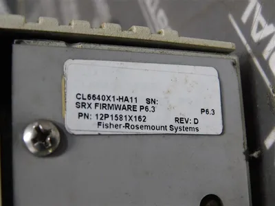 Fisher Rosemount CL6640X1-A2 Provox Intelligent Device Interface Rev.G P5.5 Used