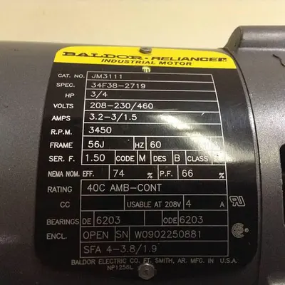 USED BALDOR JM3111