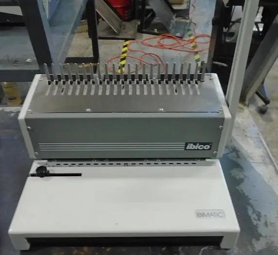 Used GBC IBIMATIC Binding Equipment | BROOKS PRINTING EQUIPMENT #391707