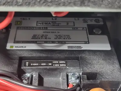 USED SQUARE D MODEL 6