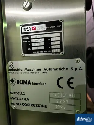 USED IMA IMA Capsule Filler, Model Matic 90
