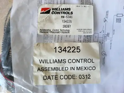 NEW WILLIAMS CONTROLS WM-534C