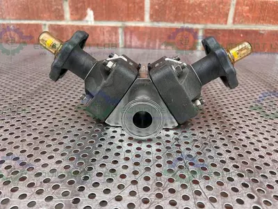 USED ITT PURE FLO 1-316L-RA20MAX 3 - WAY DIAPHRAGM VALVE W/ 1" SANITARY FITTING
