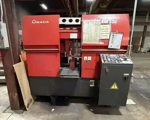 Used 2011 AMADA PCSAW-330 Horizontal Dual Column Band Saws Illinois US | Perfection Global, LLC. #1181332
