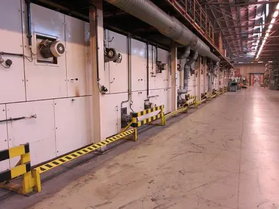USED 1982 BRÜCKNER BACK COATING LINE