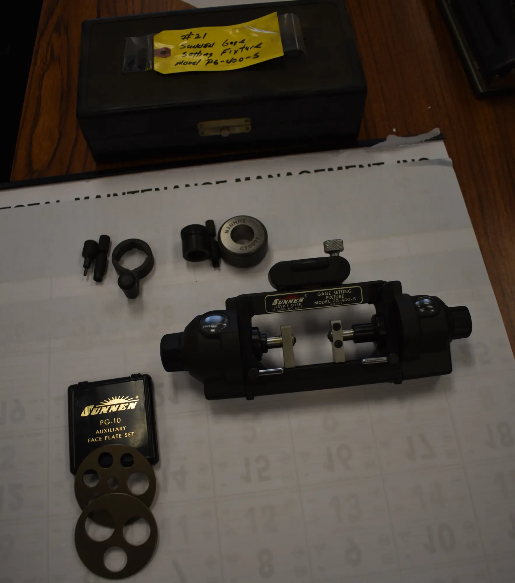 USED SUNNEN PG-400-S