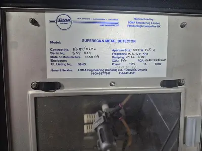 USED LOMA SYSTEMS SUPERSCAN