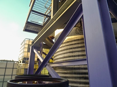 16,000L S/S Limpet Coiled Reactor