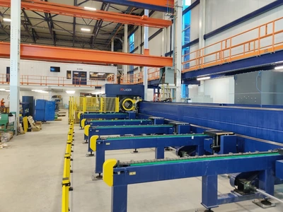 JQ LASER 3-CHUCK Tube Profile Laser | FERRIC Machinery, Inc. (6)