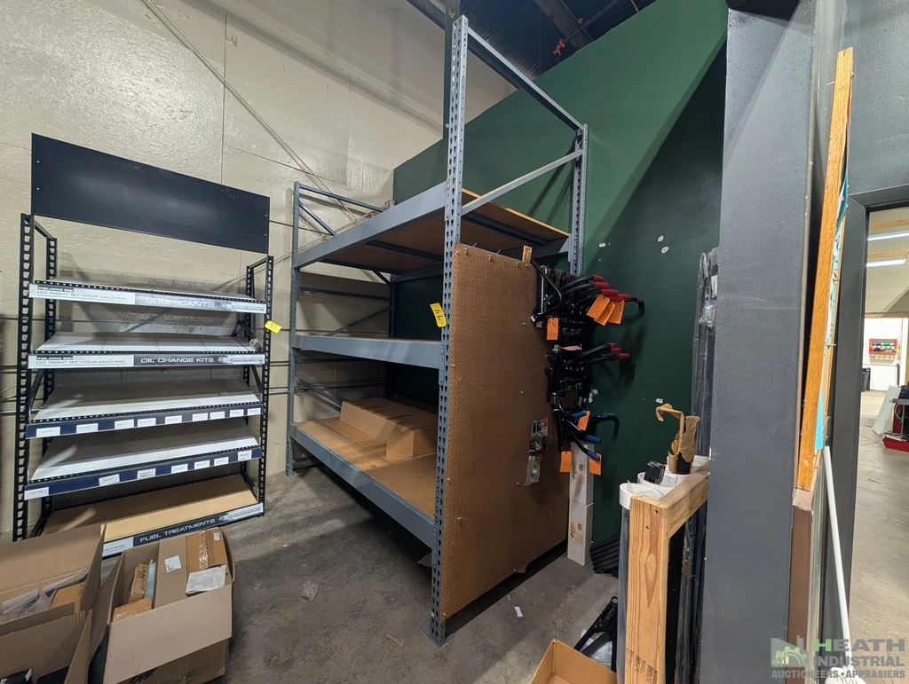 Used _UNKNOWN_ HD ADJUSTABLE SHELVING UNIT 8 FT 6 IN X 4 FT X 10 FT Racks/Shelving Illinois US | Heath Industrial Auction Services #1546840