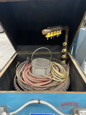 Used ADF 200 HEATED ROTARY PARTS WASHER Washers Michigan US | Vander Ziel Machinery Sales #482919