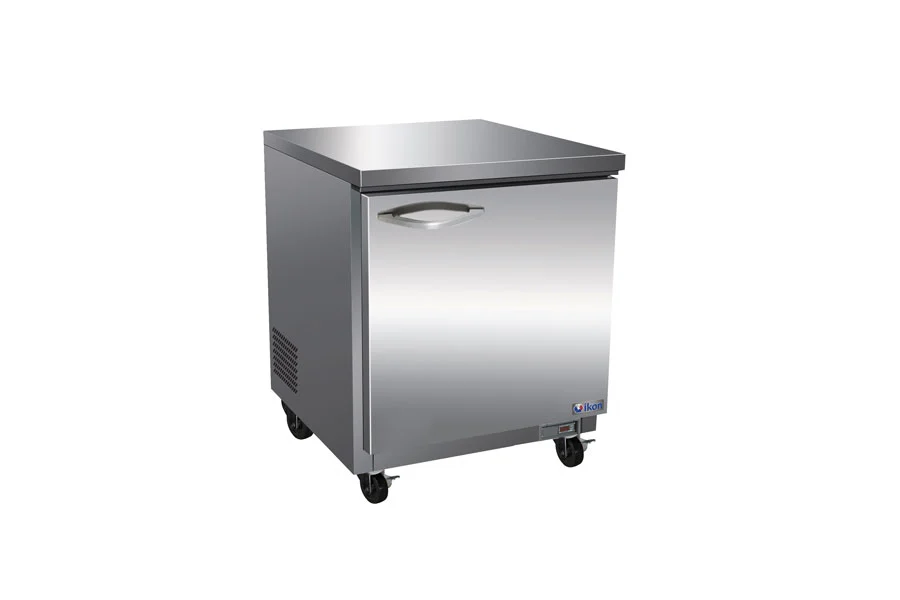 45-0201 IKON IUC28R 28” 1 Door Stainless Steel Undercounter Refrigerator