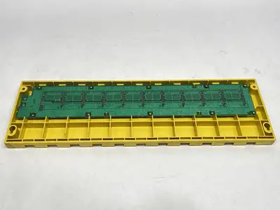 USED GE FANUC 10-SLOT I/O MODULE BASE UNIT ABU10A HORIZONTAL
