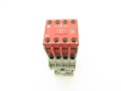 Allen Bradley 4 Pole Contactor Safety Control Relay 24VDC Coil Lot of 5
