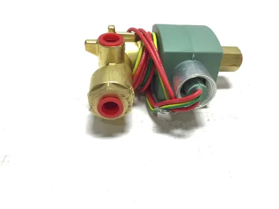 Asco 8345G1 Red Hat Solenoid Valve 3 Way 1/4″ Pipe 10.1 Watts 10-150PSI