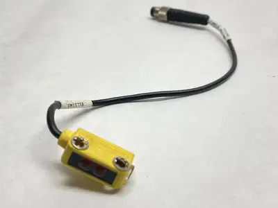 Used Banner Engineering Q12 Series Miniature Self-Contained Sensor Emitter 10-30VDC Photoelectric Sensors Michigan US | Maverick Industrial Sales #1392359