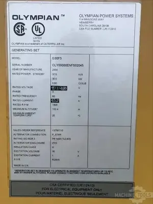 USED 2004 CATERPILLAR G30F3