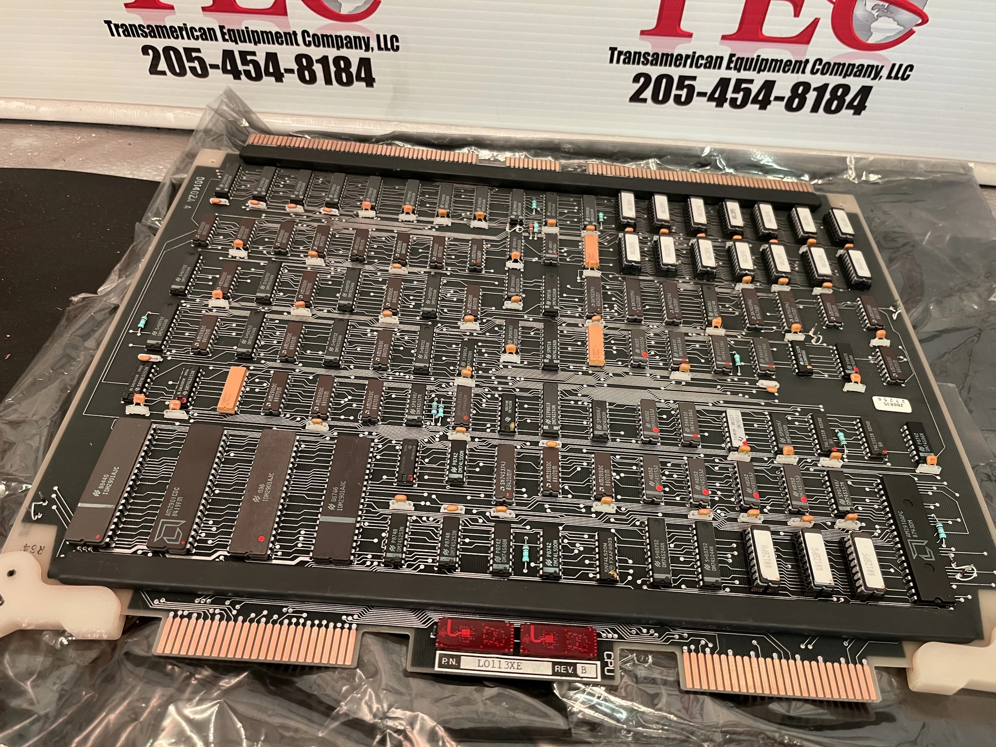 Foxboro L0113XE Rev B CPU Processor Circuit Board