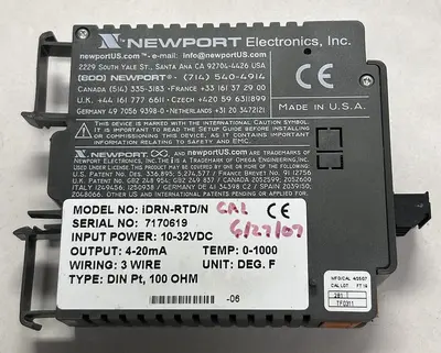 USED NEWPORT ELECTRONICS INC IDRN-RTD/N
