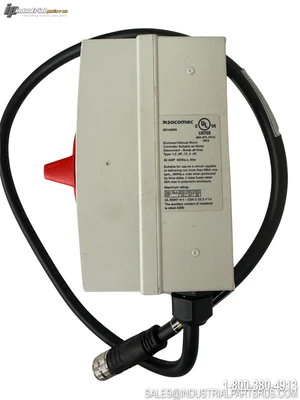New | in-Stock SOCOMEC 22143503 Disconnects Kentucky US | Industrial Parts R Us Inc. #1361882