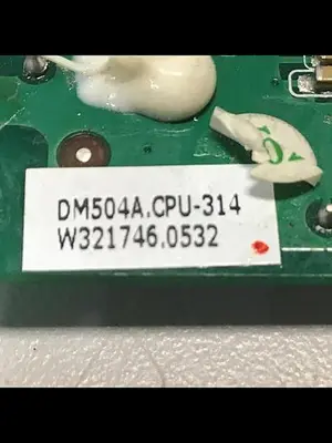GENERIC Display Panel Board DM504A.CPU-314 Used