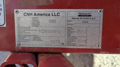 USED 2012 NEW HOLLAND 185