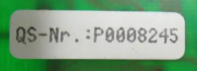 USED QSL-2 CIRCUIT BOARD 26586 P0008245 QSL2