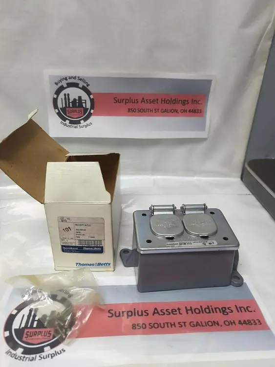 New | in-Stock THOMAS & BETTS 8773 Miscellaneous Equipment (Electrical & Power) Ohio US | Surplus Asset Holdings #1210131