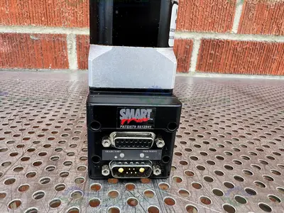 USED MOOG SM23165DT-DE INTEGRATED SERVO SMART MOTOR W/ MOOG GH23SP100 GEAR BOX 100:1