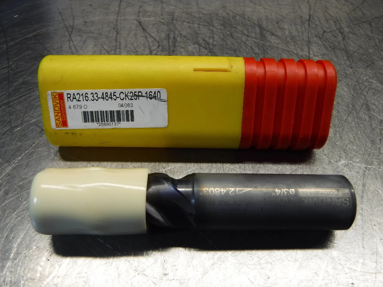 Sandvik 3/4" Square Shoulder Carbide Drill RA216.33-4845-CK25P 1640 (LOC398A)