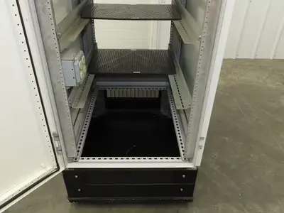 Hoffman Electrical Enclosure Server Rack Cabinet 19" ID Wide Air Cooled 76" H