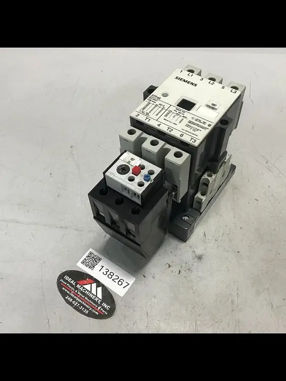 Used SIEMENS 3TF48 PLC Contactors Michigan US | Ideal Machinery #689763