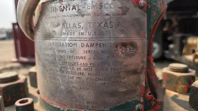 USED CONTINENTAL EMSCO PD 43 PULSATION DAMPENER