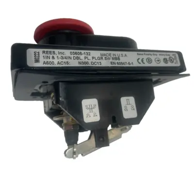 NEW REES 03605-132 PLASTIC DOUBLE PLUNGER 03605132
