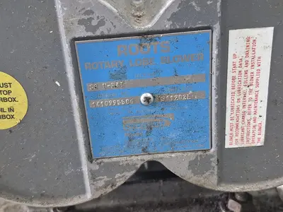 USED ROOTS BLOWER COMPANY 53 U-RAI