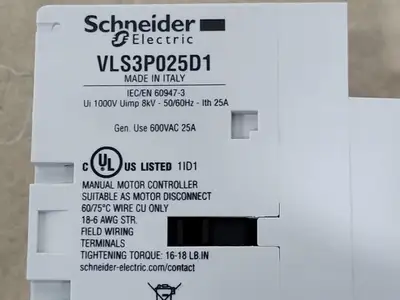 NEW SCHNEIDER ELECTRIC VLS3P025D1