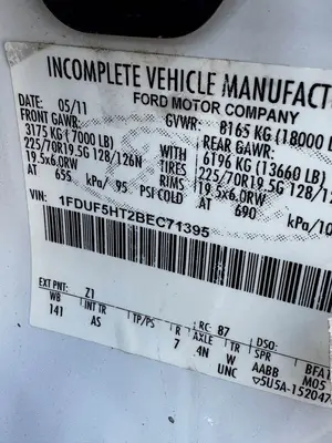 Used 2011 FORD F-550 Misc Trucks Utah US | Global Remarketing #1285364